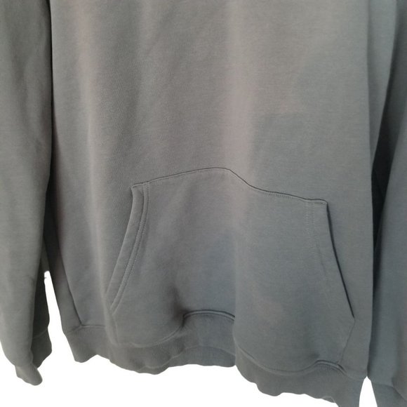 Dutch Brothers Mens M Gray Spell Out Long Sleeves Pullover Hoodie Sweatshirt - Picture 3 of 7